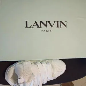 Lanvin White Calfskin Stitching Athletic Platform Shoes Lanvin | Shoes | Lanvin White Calfskin Stitching Athletic  main image 2